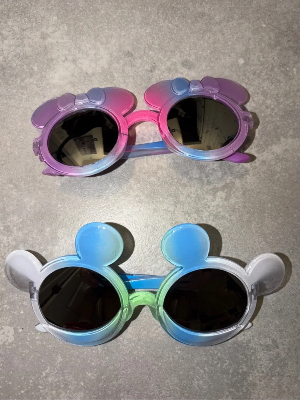 Kids' Gradient Mouse-Ear Sunglasses Pink/Purple minnie mouse Blue/Green disney